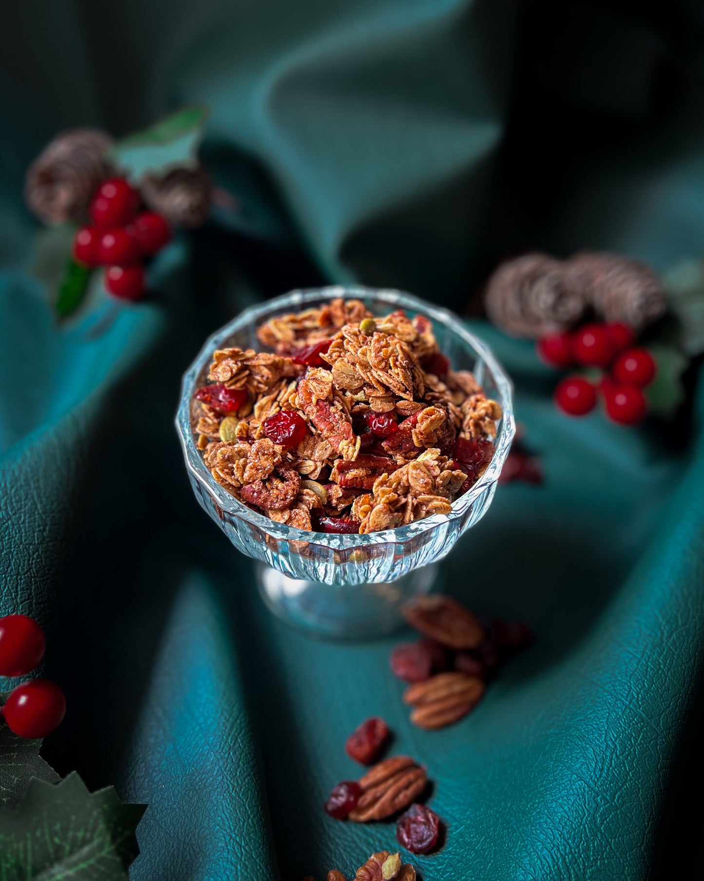 Cinnamon, Pecan and Cranberry