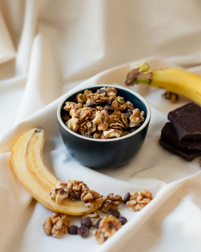 Banana, Walnut and Dark Chocolate